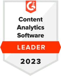 Content Analytics Software: Leader - 2023
