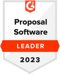 Proposal Software: Leader - 2023