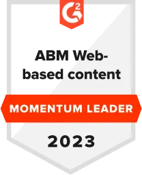 ABM Web-based content: Momentum leader - 2023