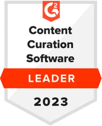 Content Curation Software: Leader - 2023