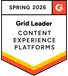 G2 Leader, Spring 2026: Content Experience Platforms