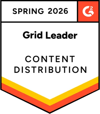 G2 Grid Leader, Spring 2026: Content Distribution