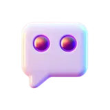 Built-in AI content chat icon