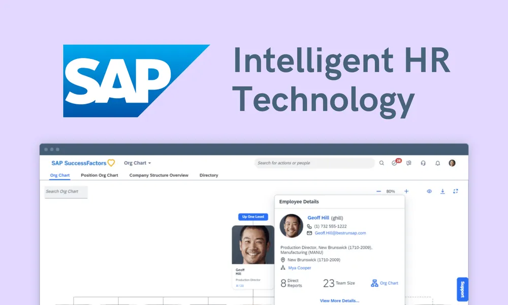 SAP — intelligent HR technology