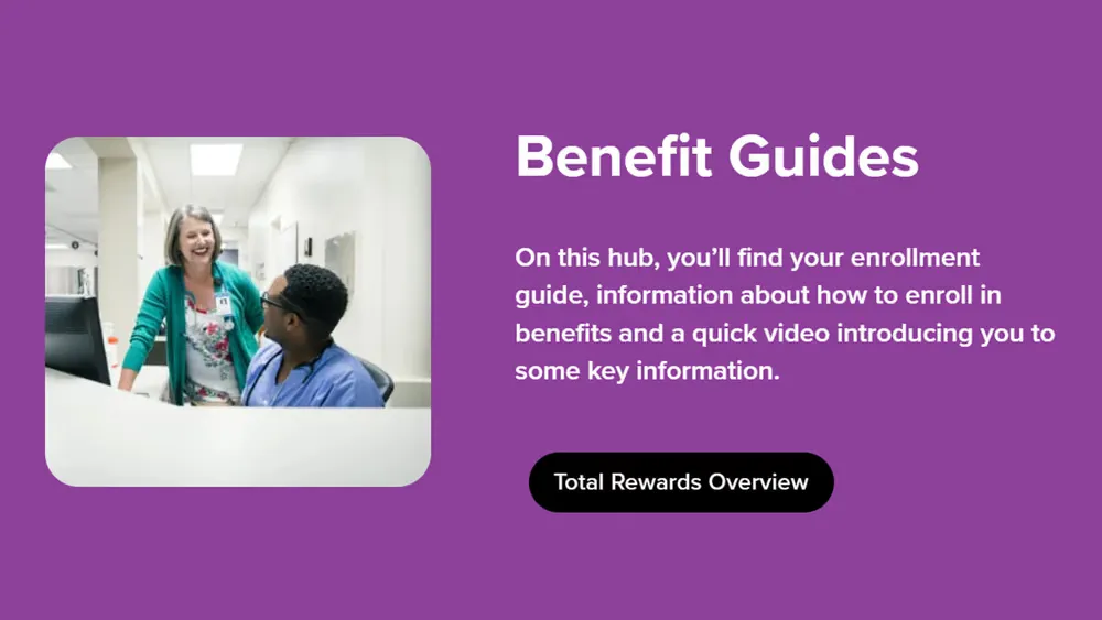 Benefit guides hub