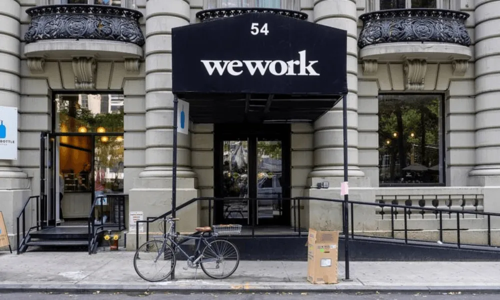 WeWork virtual tours microsite