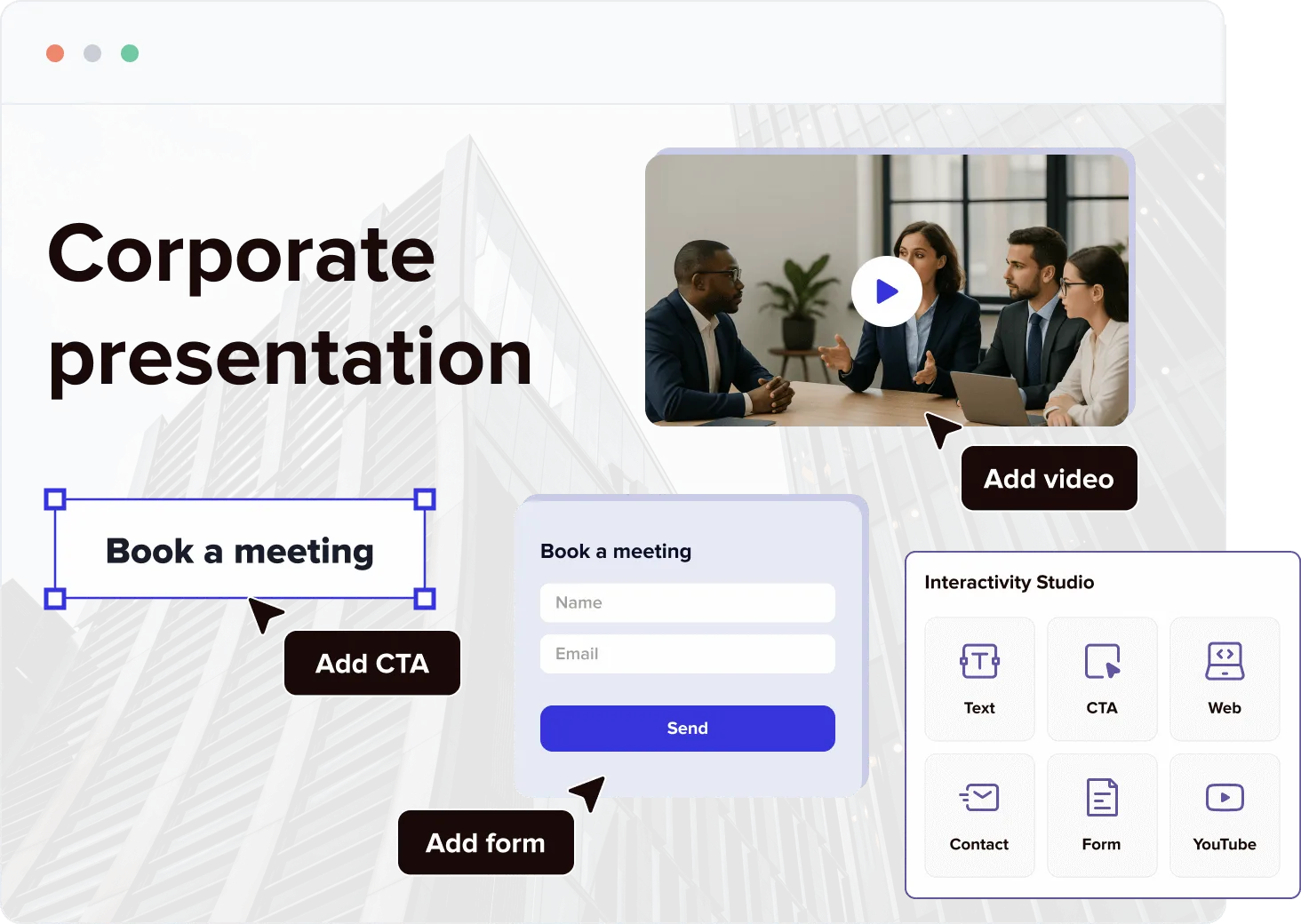 The RELAYTO interactivity studio