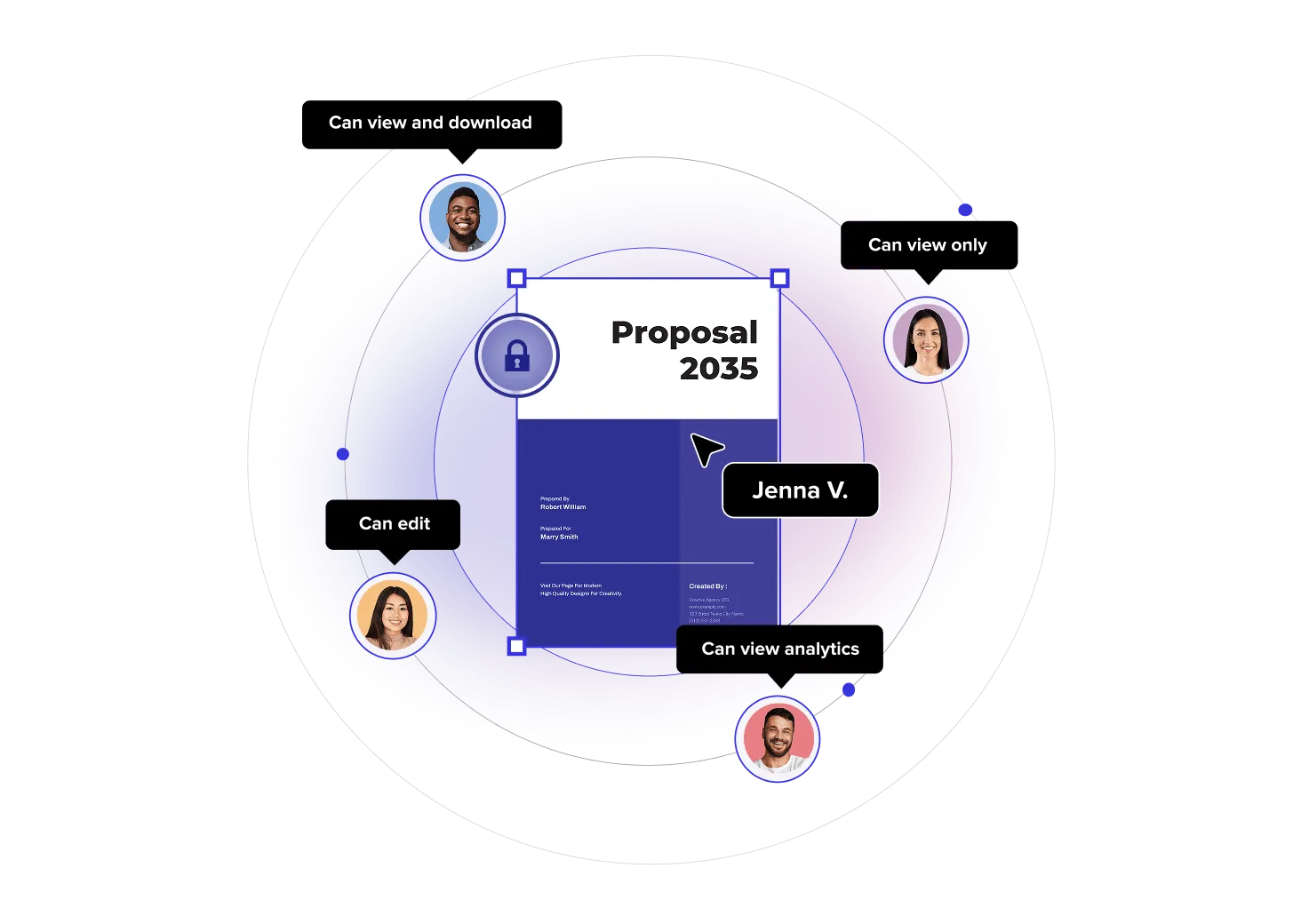 Enterprise-grade information protection in RELAYTO