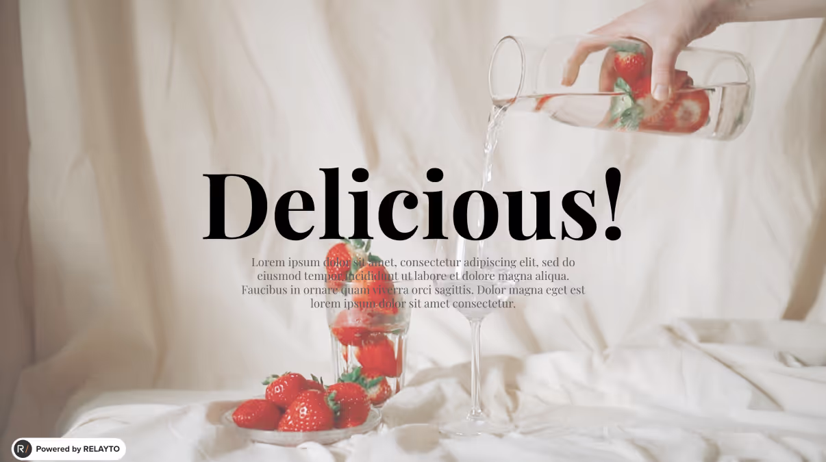 Food Showcase Presentation, page 1