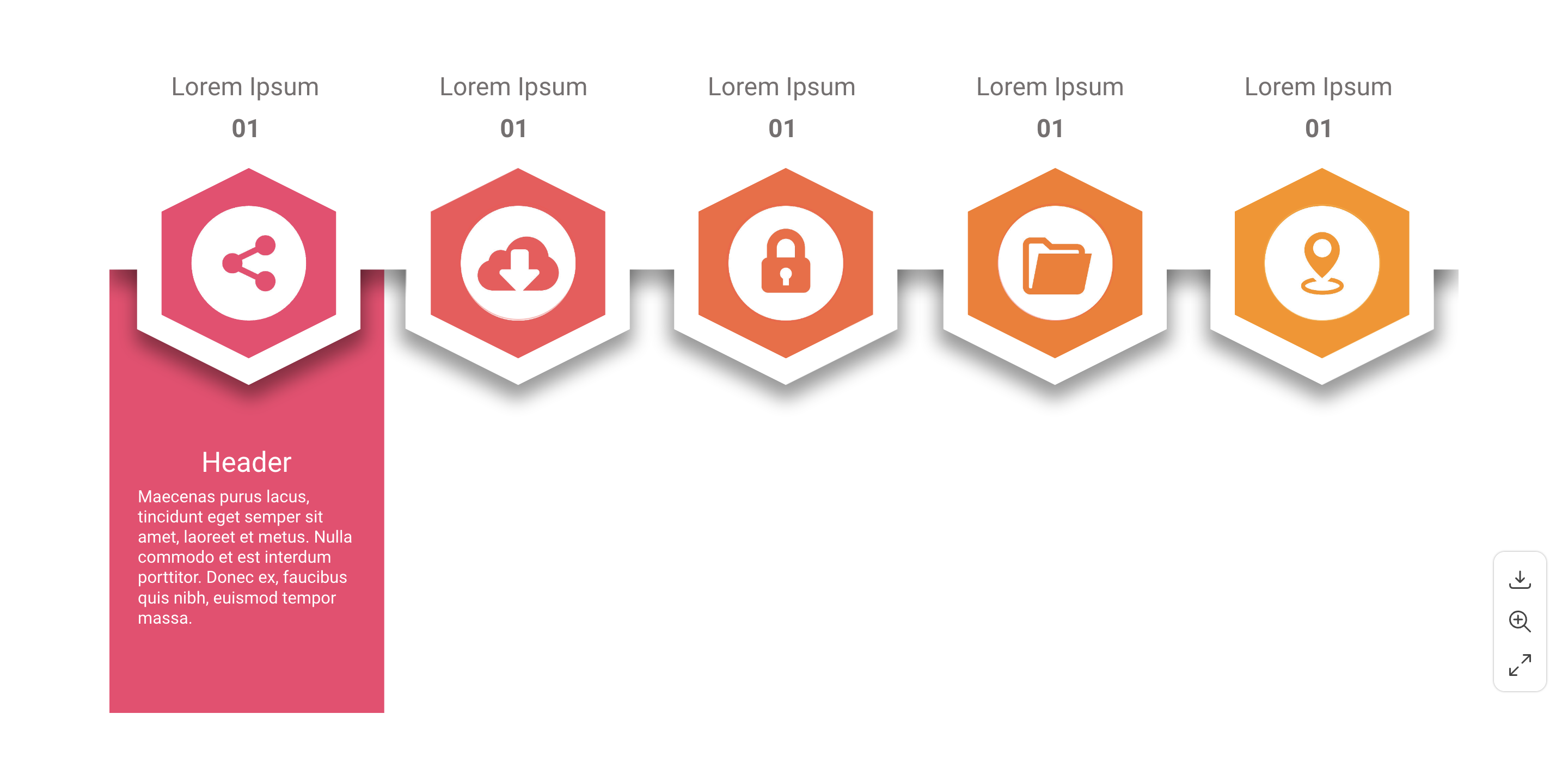 Popup Infographic Components, page 7