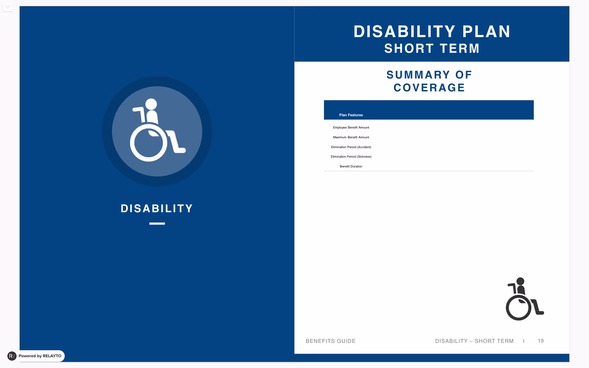 Benefits Guide Brochure, page 9