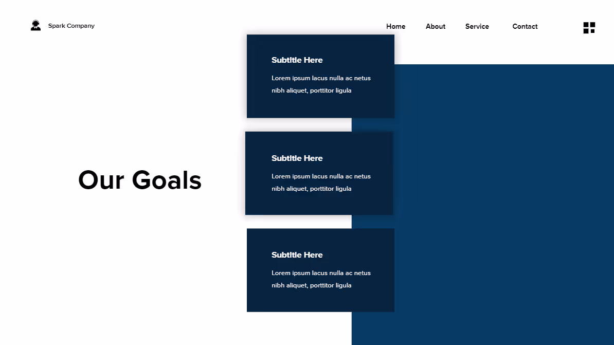 Startup Landing Page, page 9