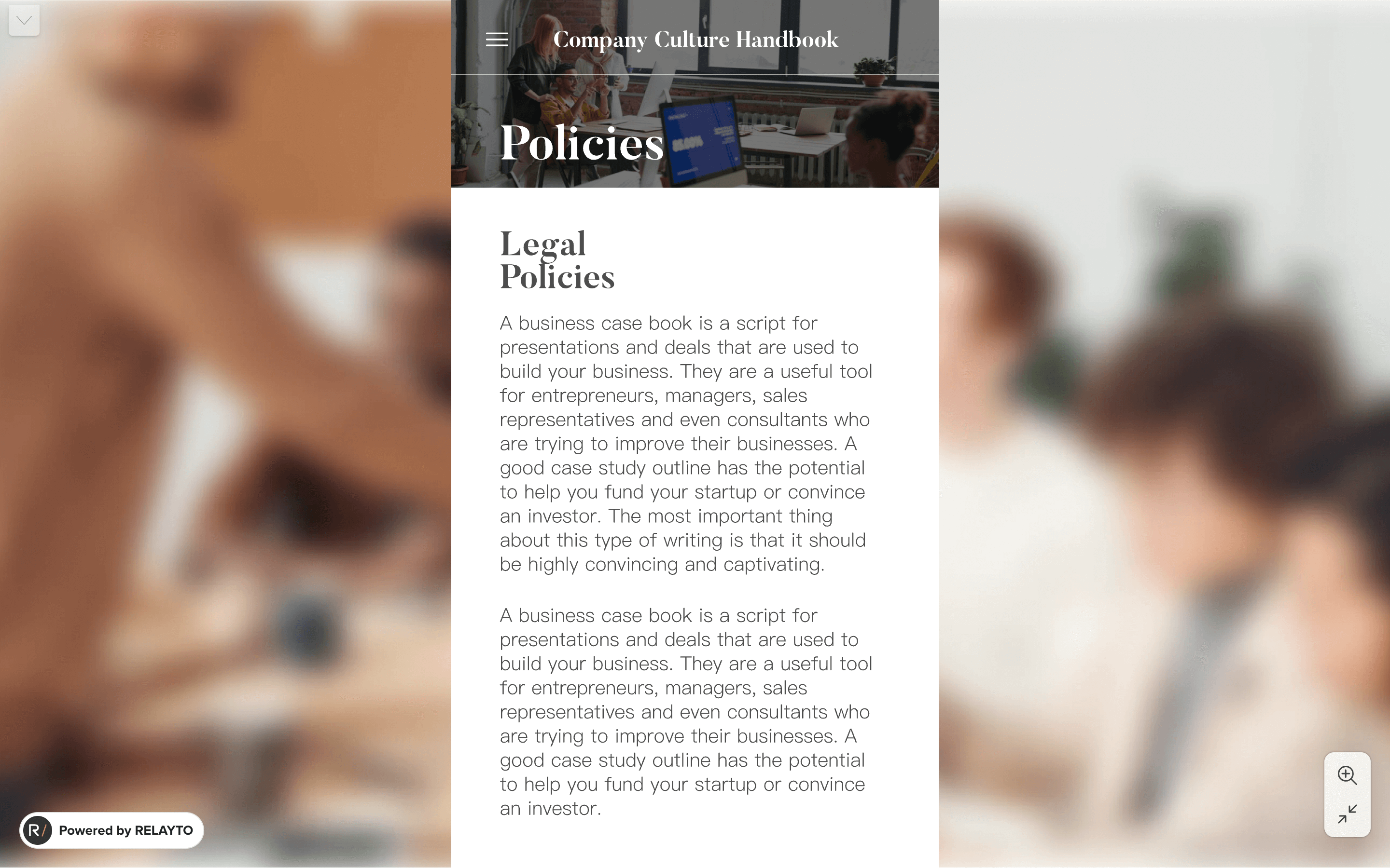 Company Culture Handbook, page 4