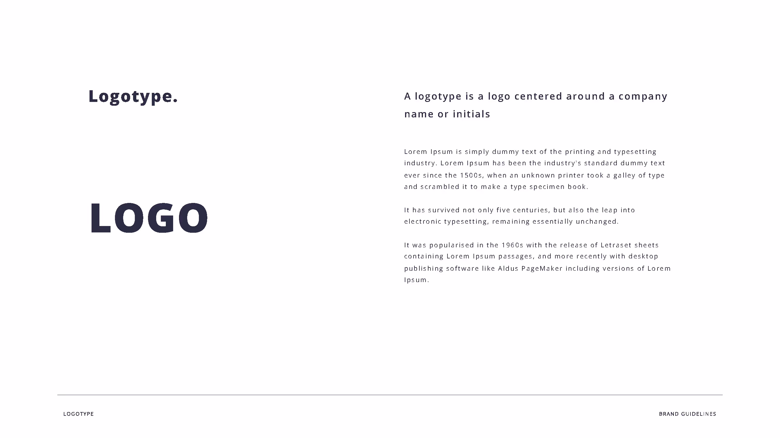 Brandbook Presentation, page 4