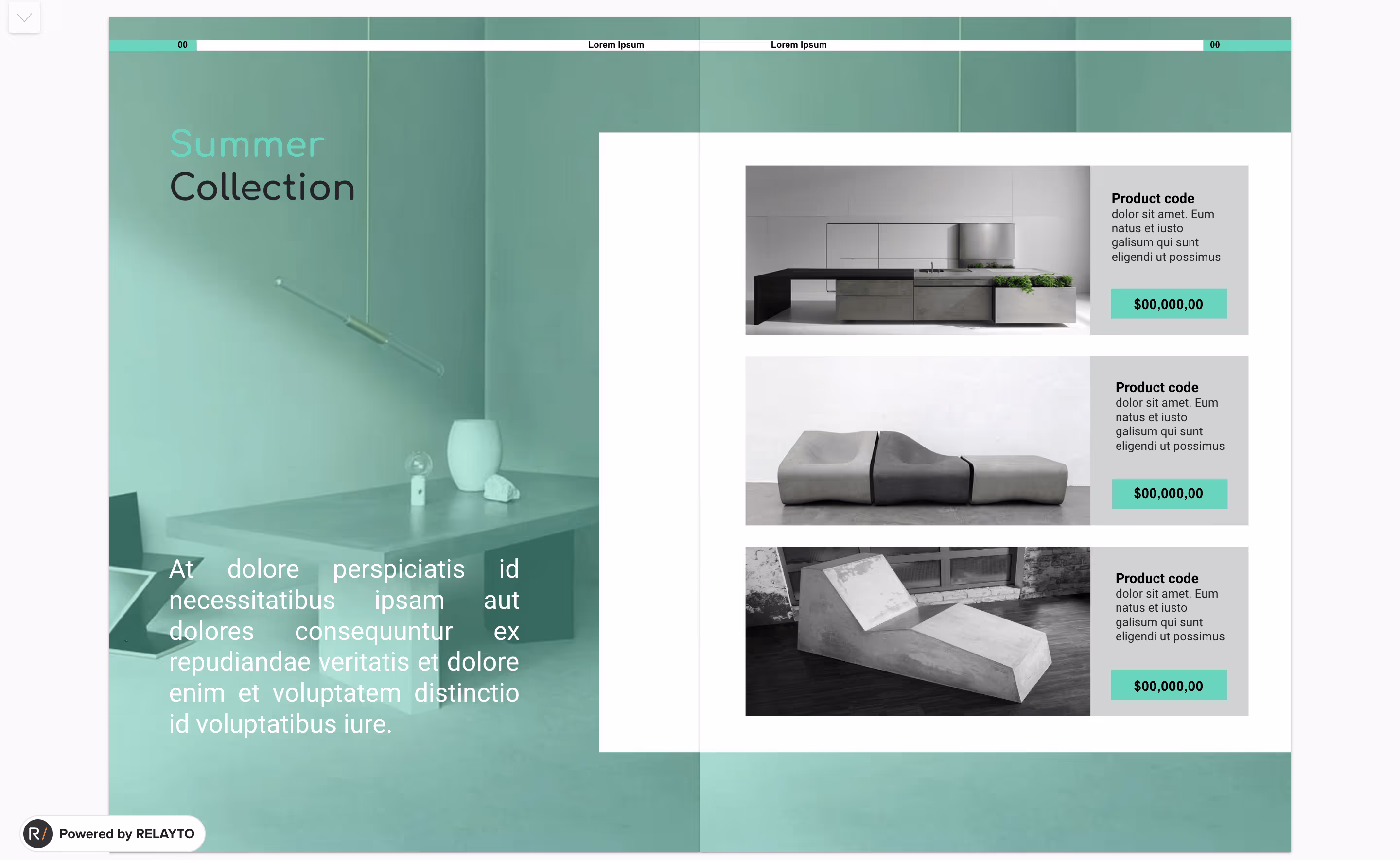 Product catalog flipbook, page 2