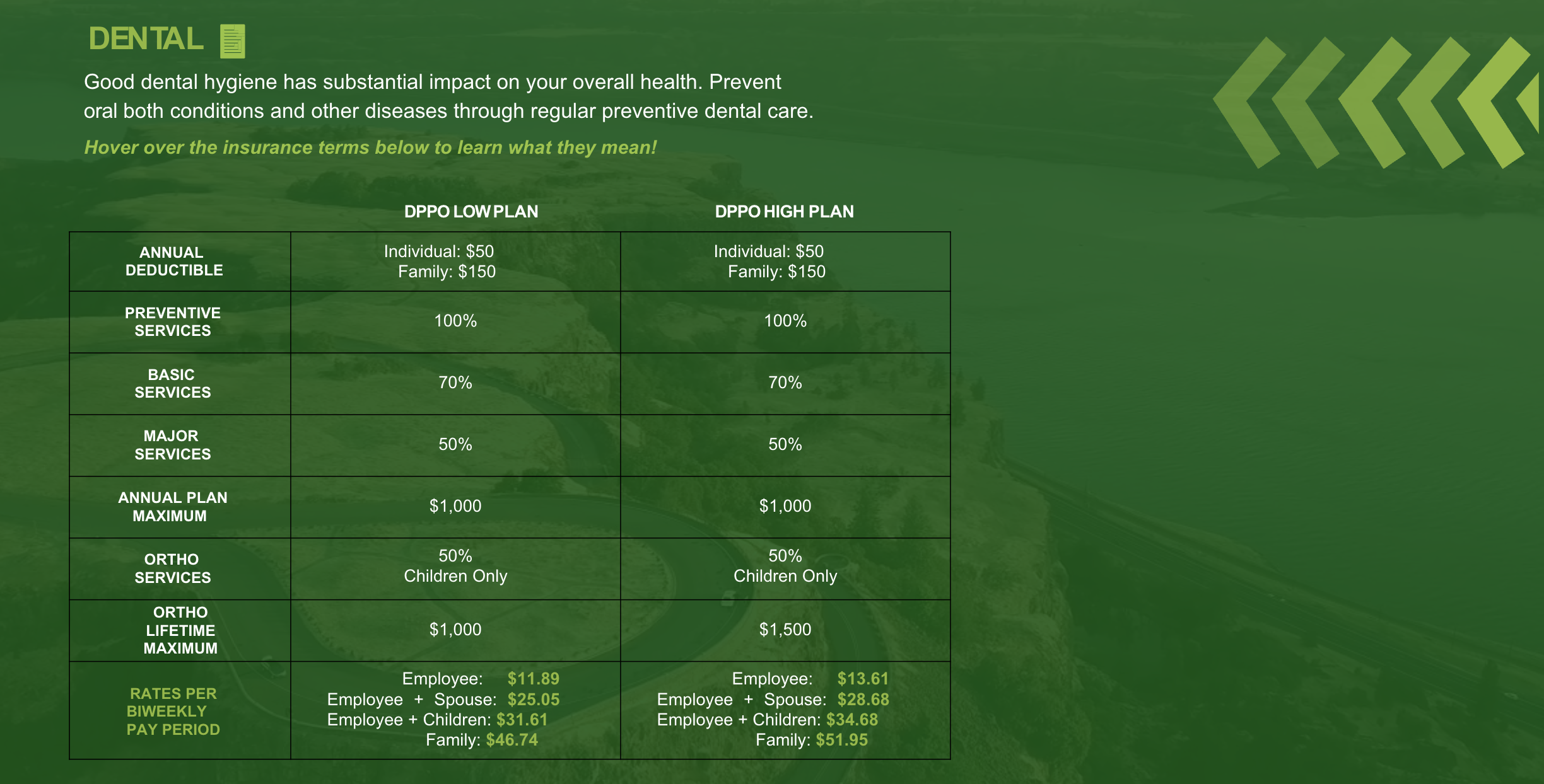 New Hire Benefit Guide, page 6
