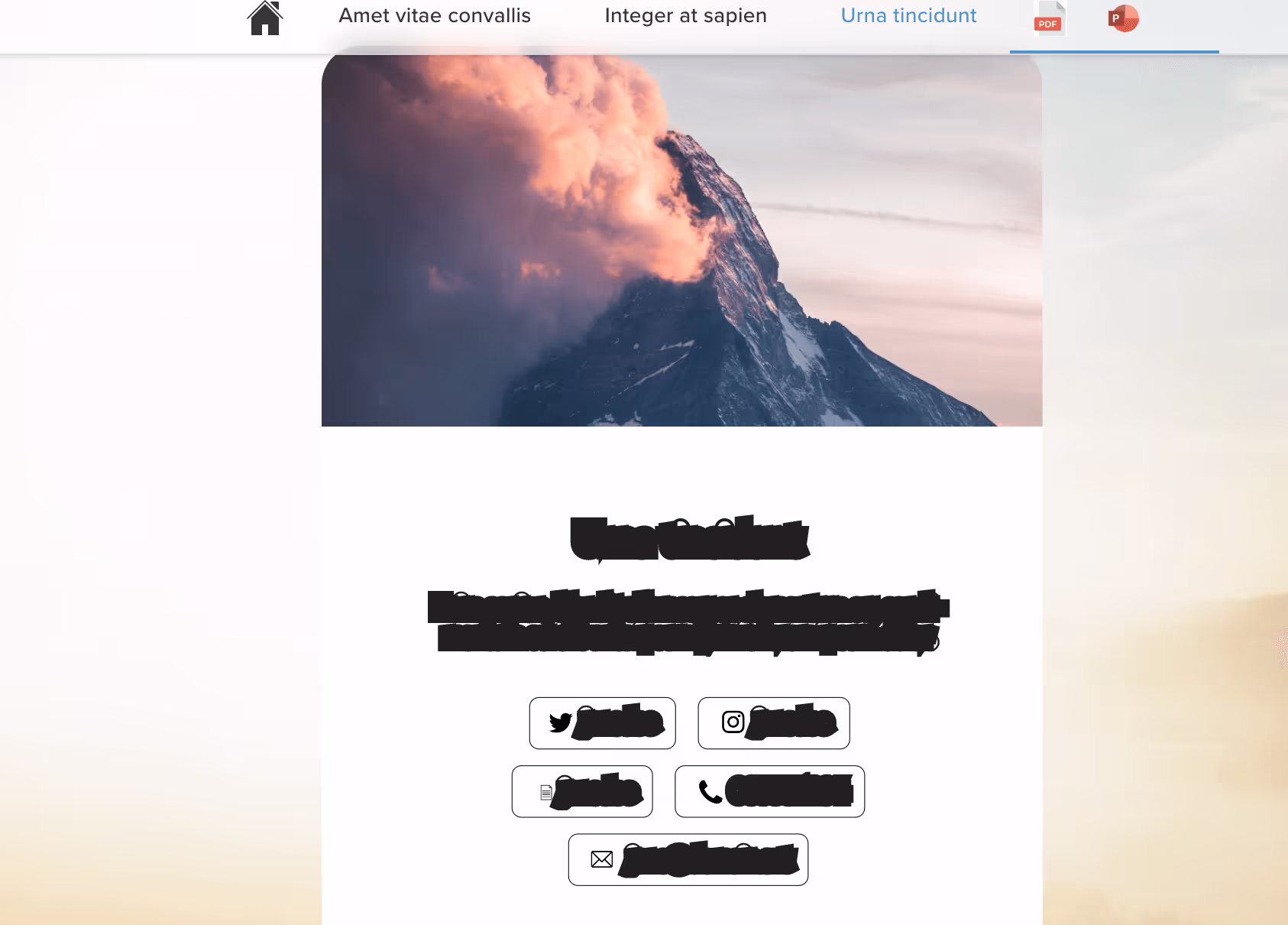 Personal Profile, page 5