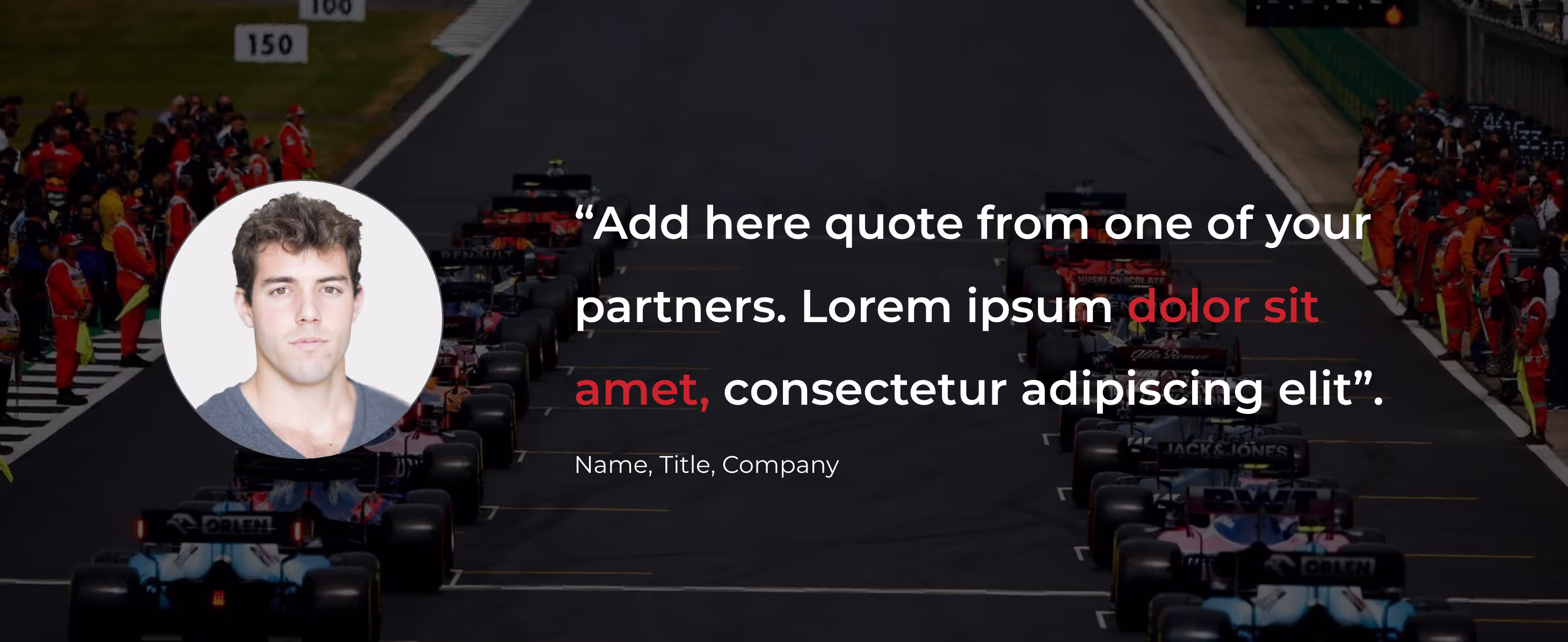 Car Racing Microsite, page 9