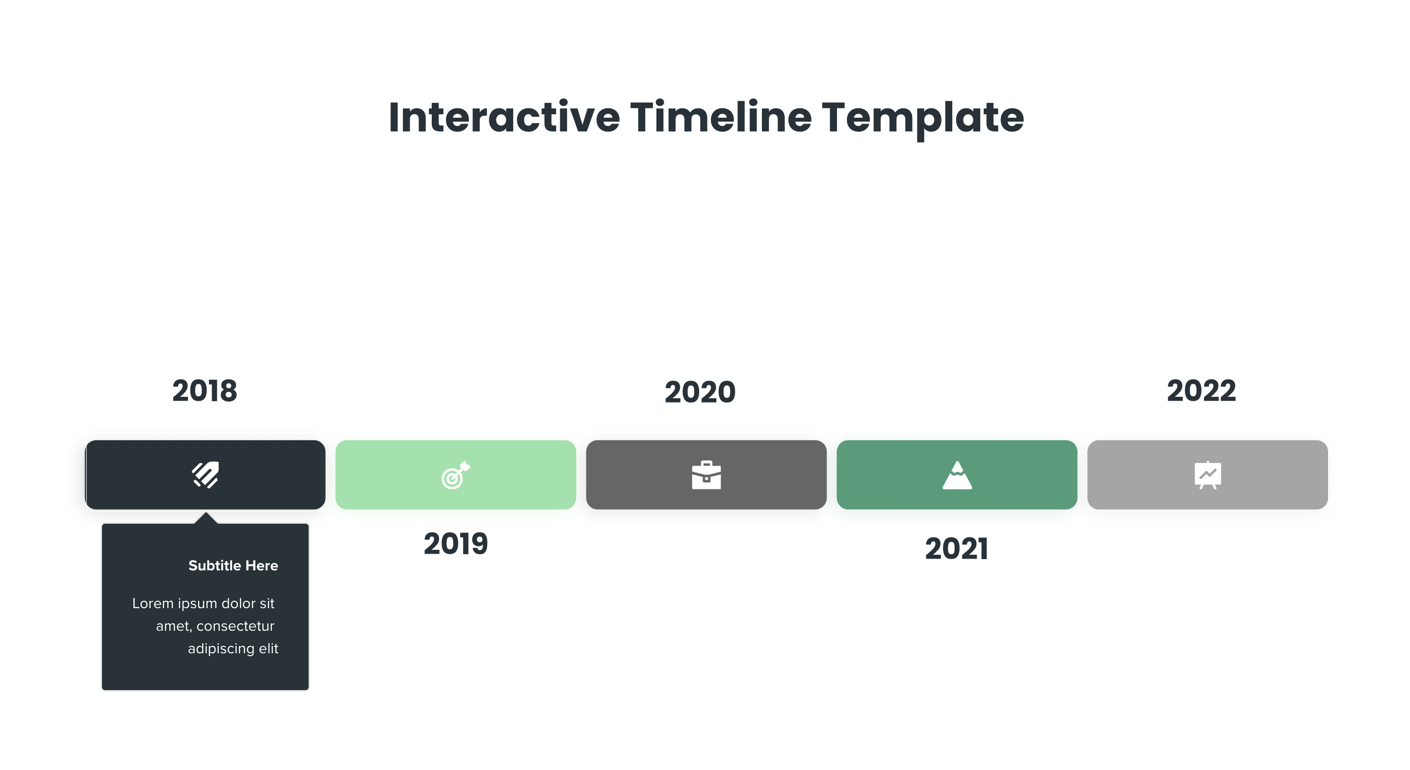 Interactive Timeline, page 1
