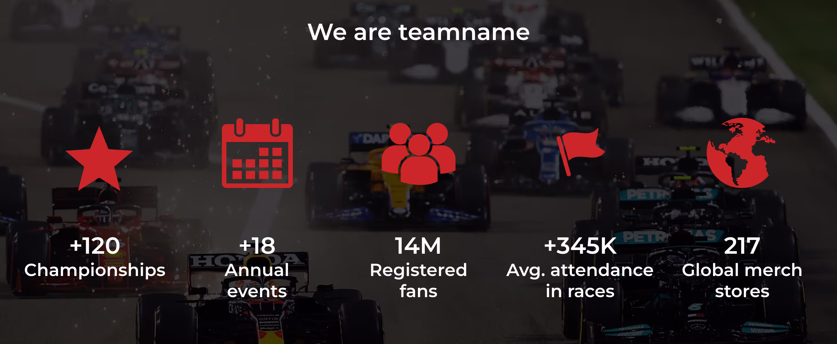 Car Racing Microsite, page 3