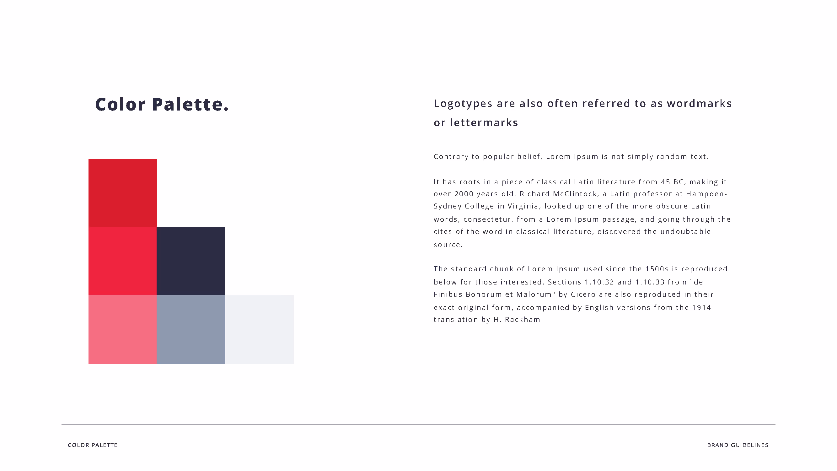 Brandbook Presentation, page 7