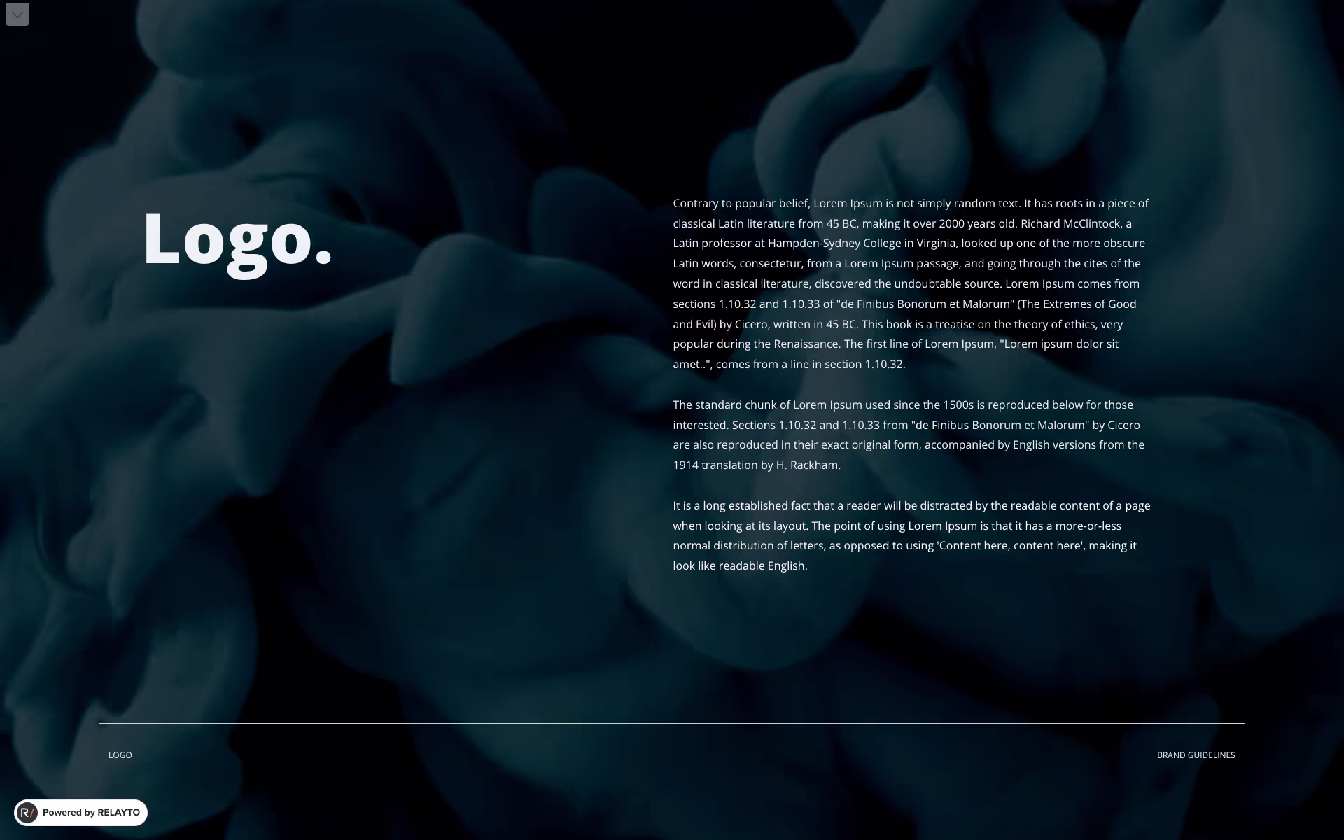 Brandbook Presentation, page 2