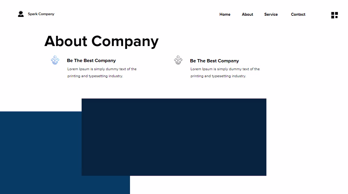 Startup Landing Page, page 5