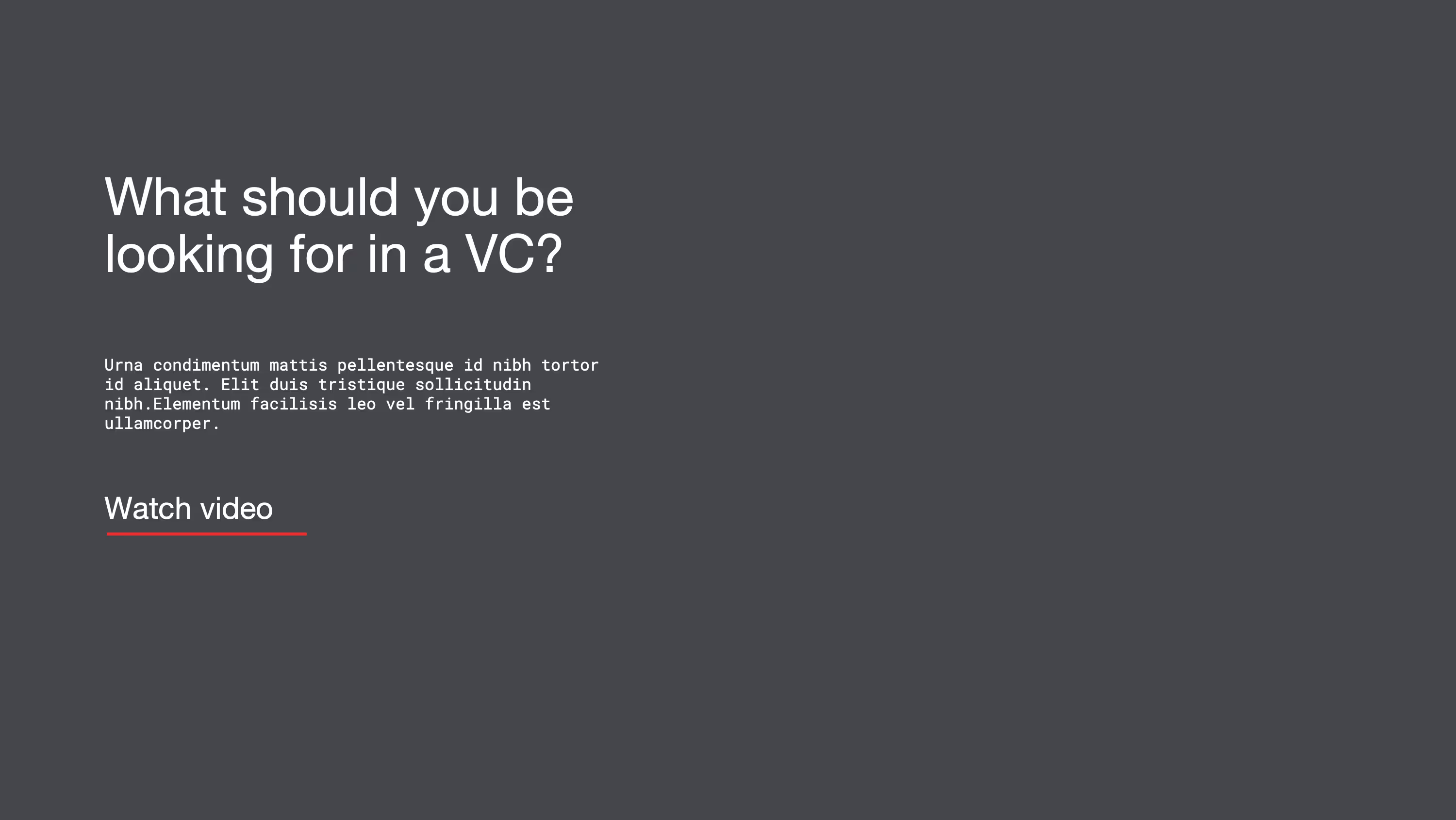 Corporate Microsite, page 2
