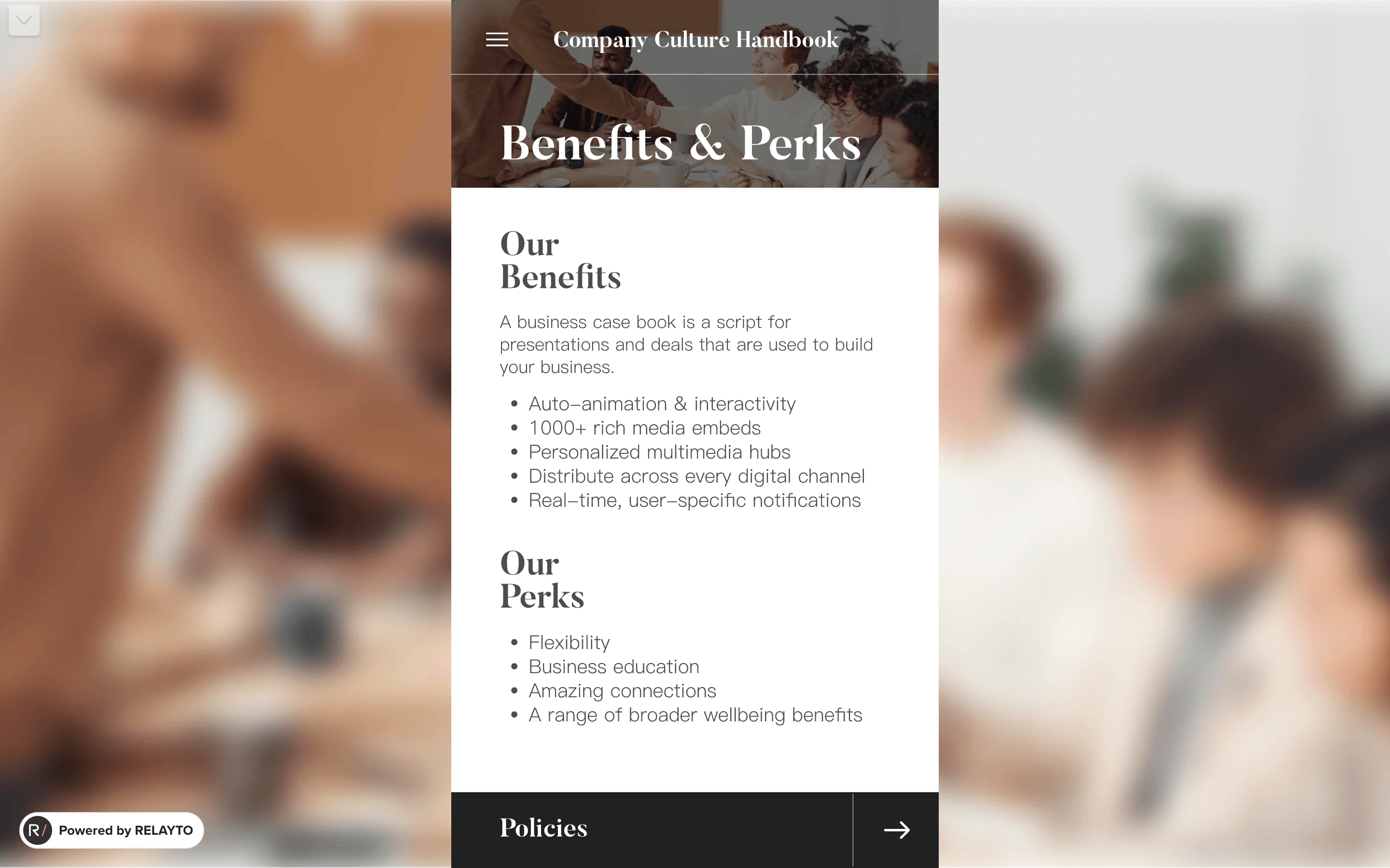 Company Culture Handbook, page 3