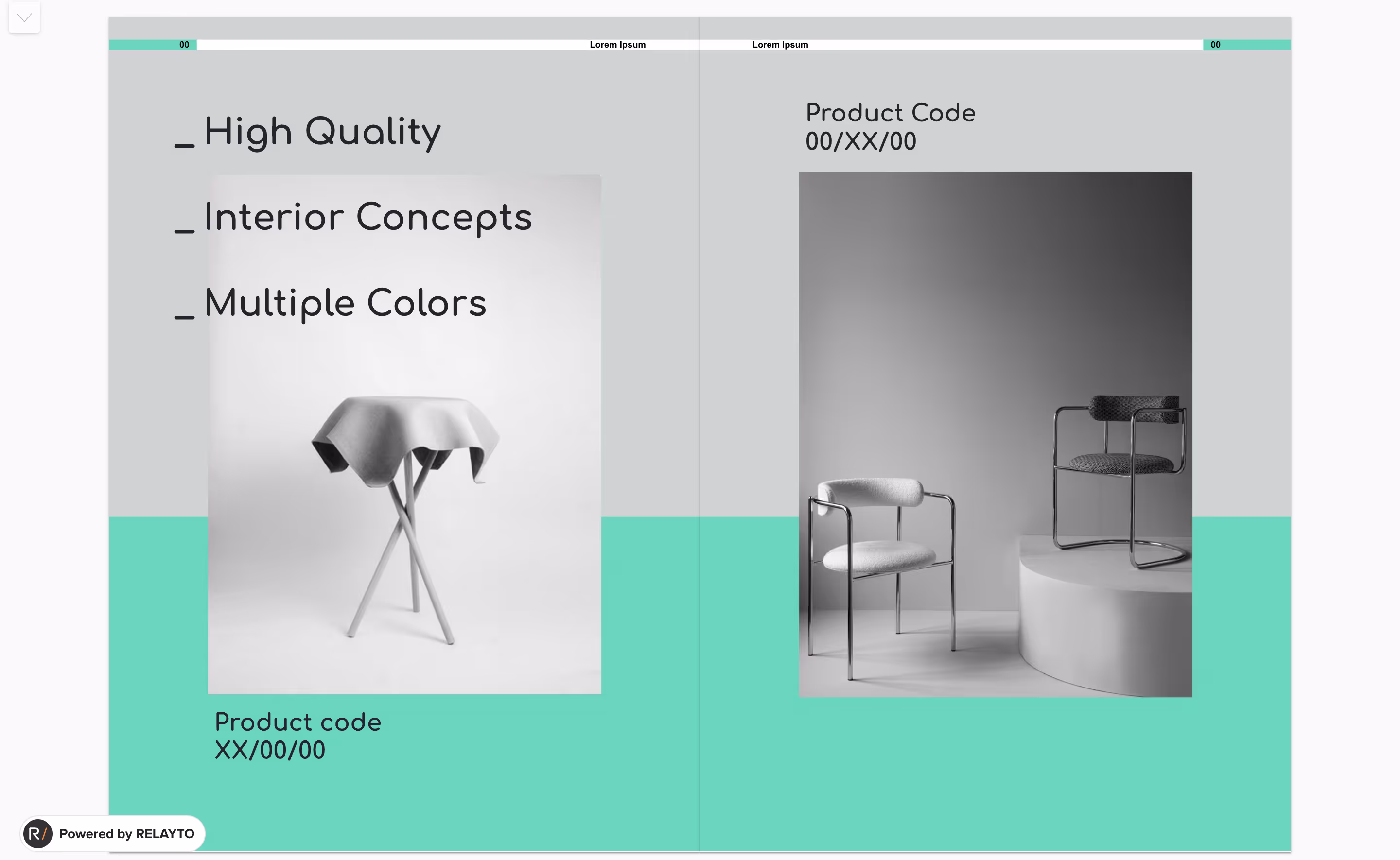 Product catalog flipbook, page 3