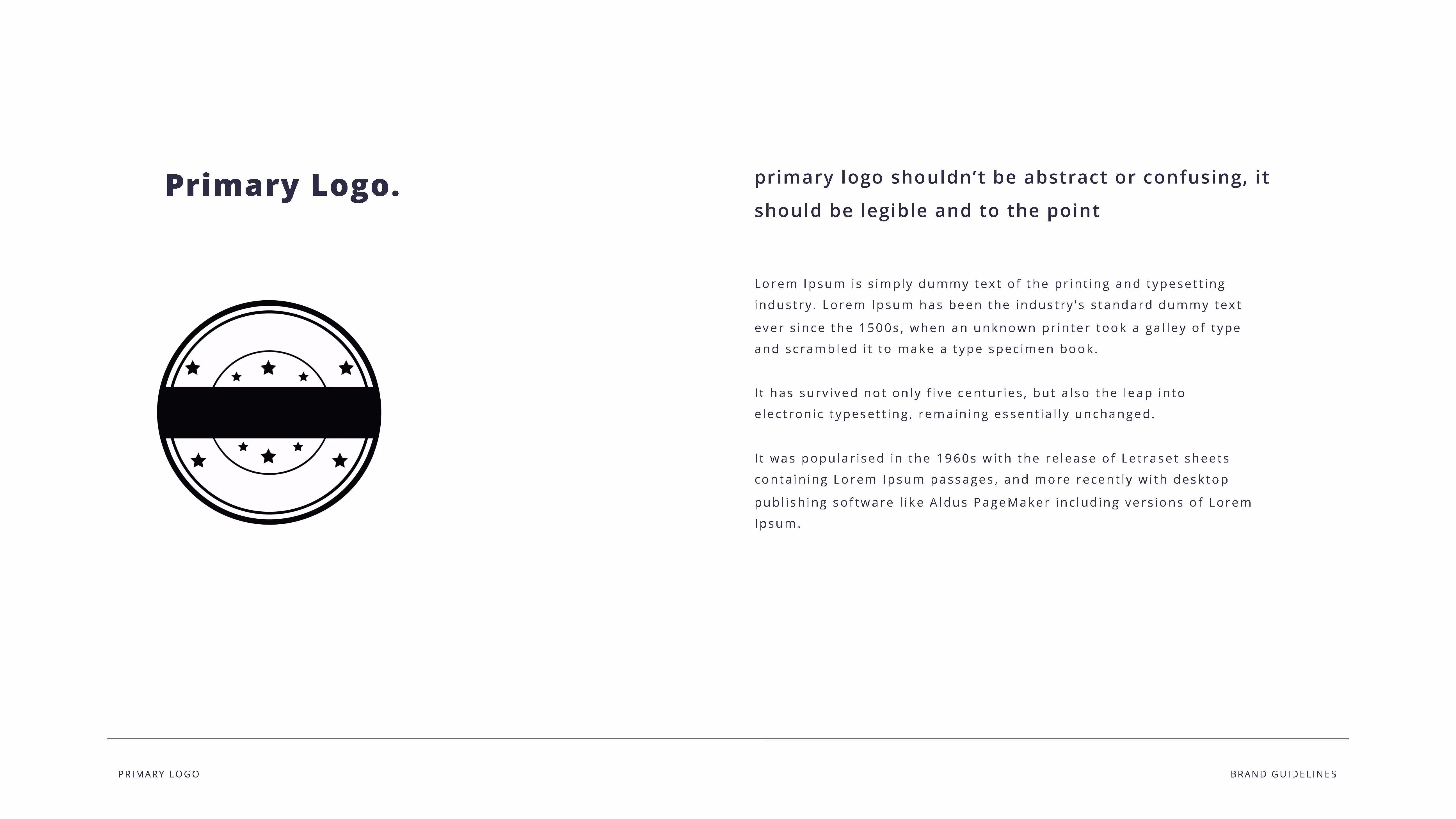 Brandbook Presentation, page 3