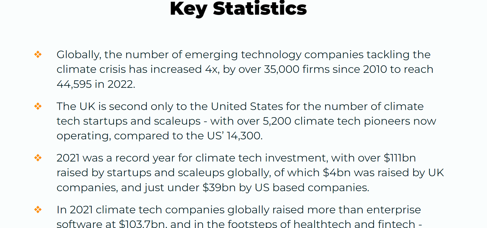 Climate Tech Report, page 2