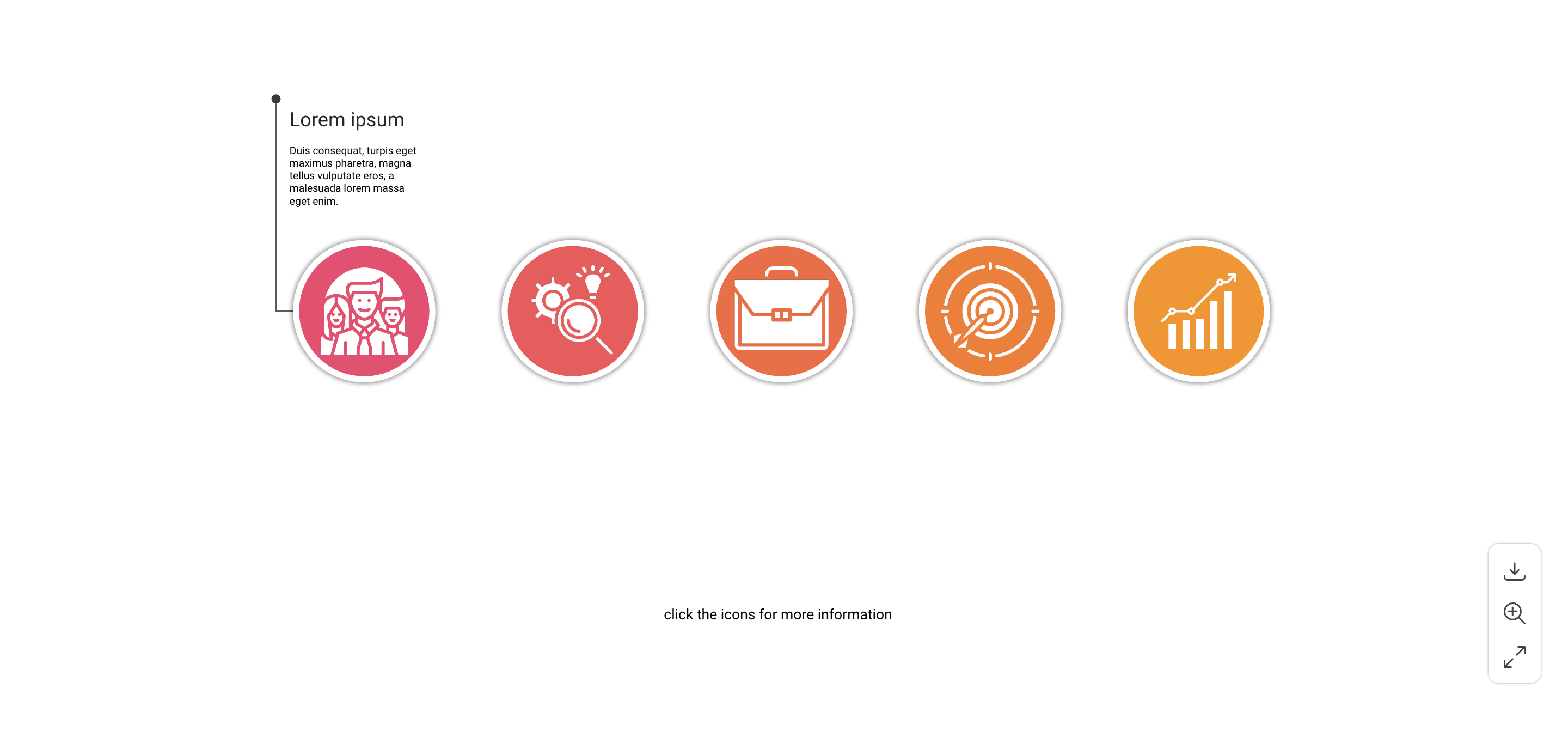 Popup Infographic Components, page 1