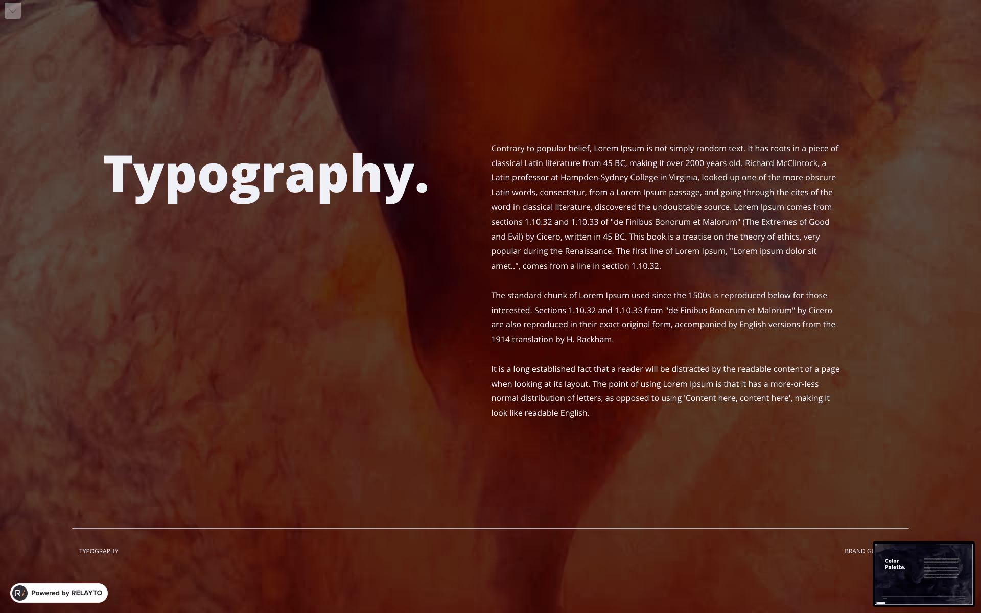Brandbook Presentation, page 8