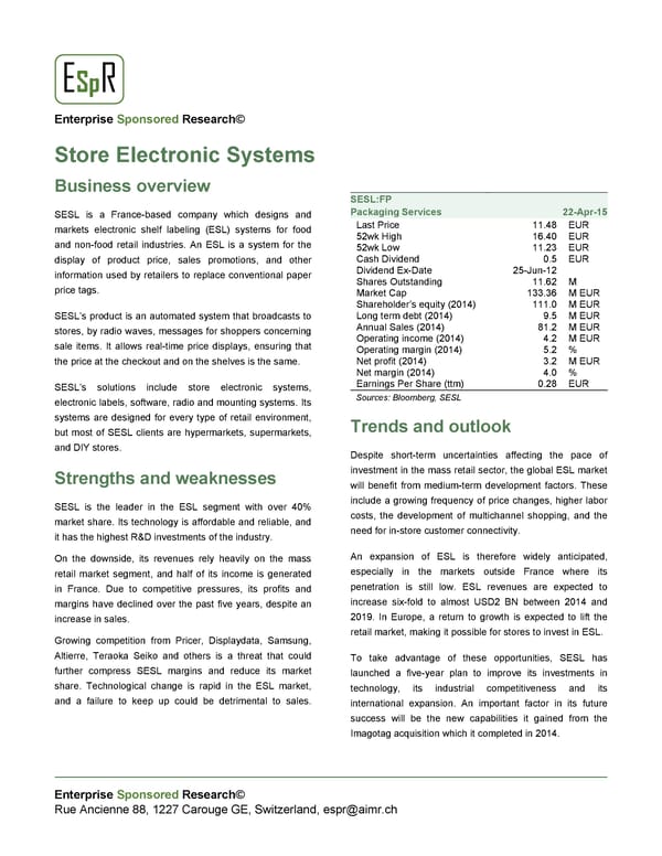 








Store Electronic
Systems - Page 3