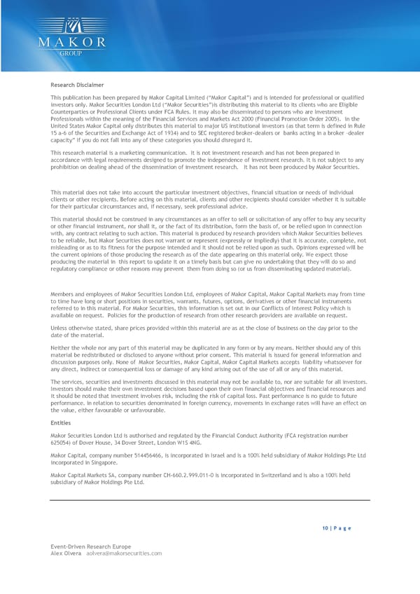 European Event Driven: Weekly Catch-up (6 July - 11 July 2015) - Page 10