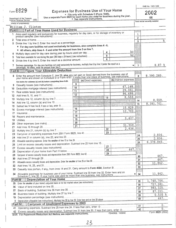 2002 U.S. Individual Income Tax Return - Page 23