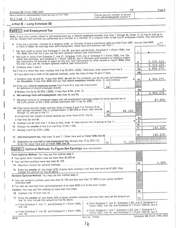 2003 U.S. Individual Income Tax Return - Page 16