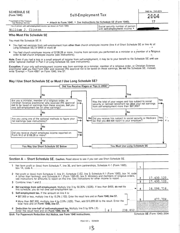 2004 U.S. Individual Income Tax Return - Page 13
