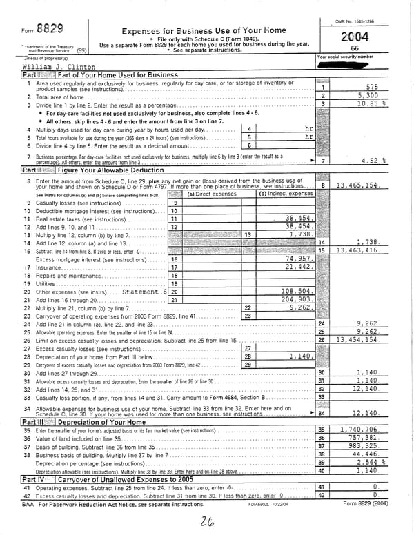 2004 U.S. Individual Income Tax Return - Page 26