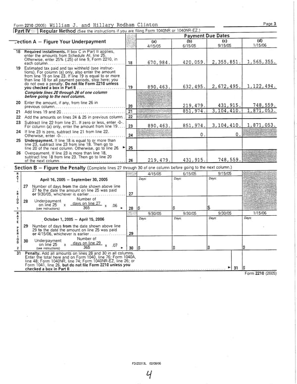 2005 U.S. Individual Income Tax Return - Page 4