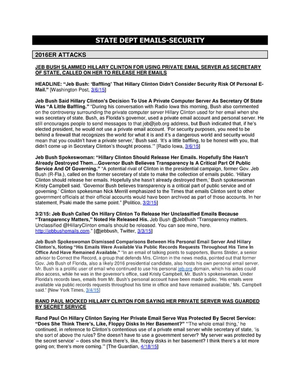 2016er Attacks on HRC - HRC Defense [Emails] - Page 1