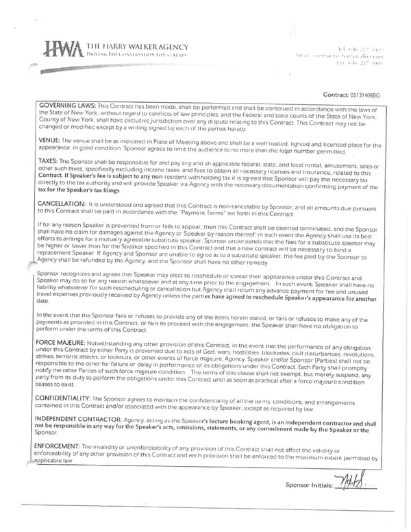 UNLV Clinton Contract - Page 3