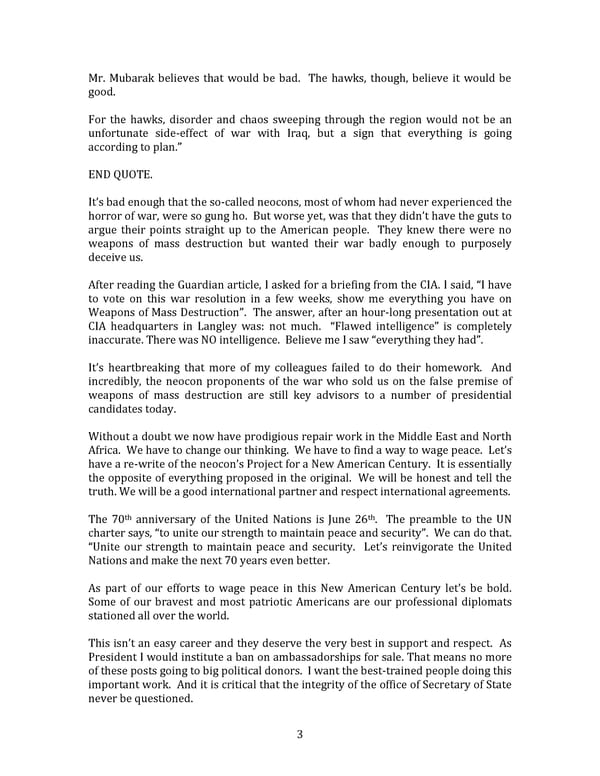 Chafee announcement speech - Page 3