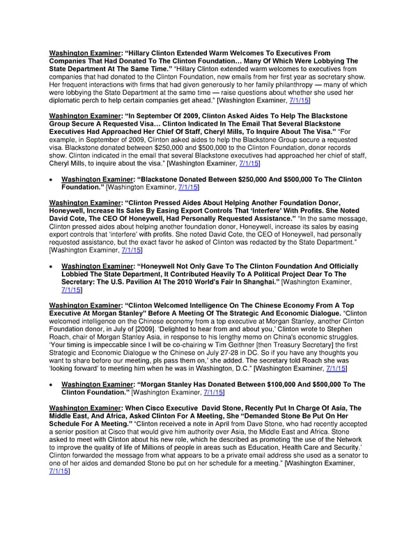 Clinton email release 1 react bullets - Page 1