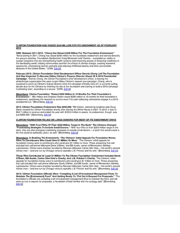 Clinton Foundation Vulnerabilities Master Doc part 1 2 JB - Page 24