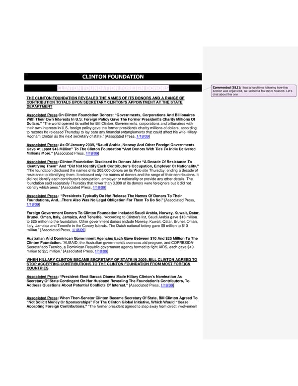 Clinton Foundation Vulnerabilities Master Doc part 1 2 - Page 1