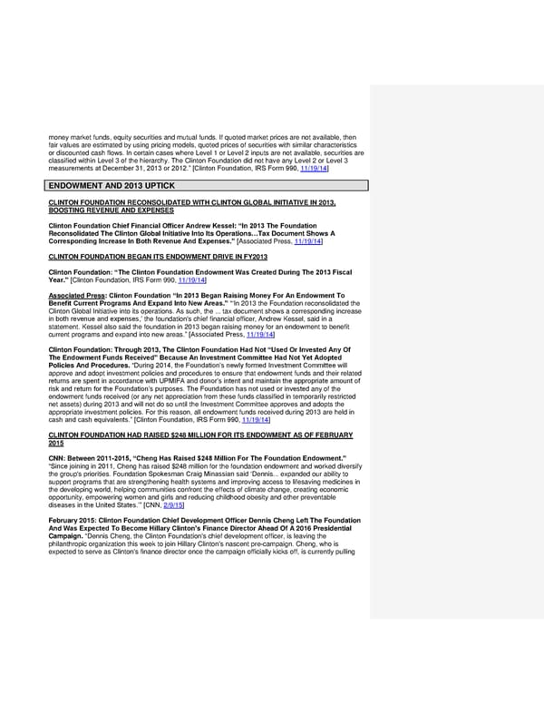 Clinton Foundation Vulnerabilities Master Doc part 1 JB edits - Page 15
