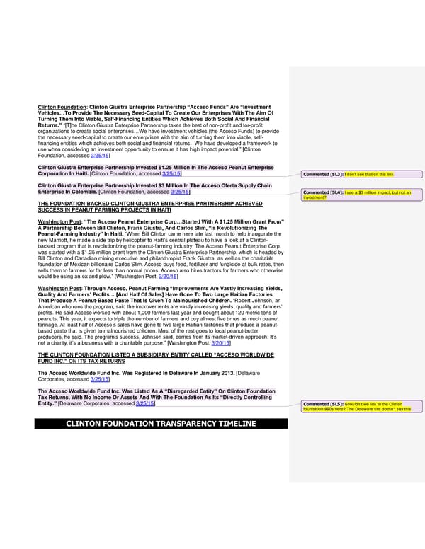 Clinton Foundation Vulnerabilities Master Doc part 1 - Page 23