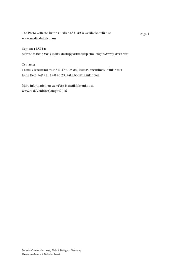 Press Release |&nbsp;Developing future transport solutions - Page 4